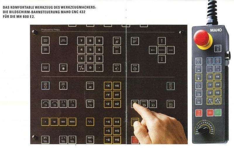 Maho MH 500C - X: 500 - Y: 400 - Z: 300mm CNC
