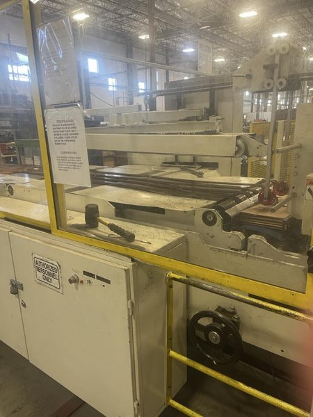 Emba 160 Flexo Folder Gluer, 1985 – Main Feeder Vacuum Pump Needs Replacing