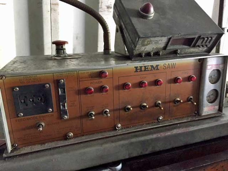 12" (305mm) X 12" (305mm) HEM 1000AH HORIZONTAL 
BAND SAW (13210)