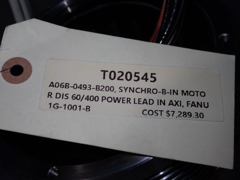 Fanuc Synchro-b-in Motor - A06b-0493-b200