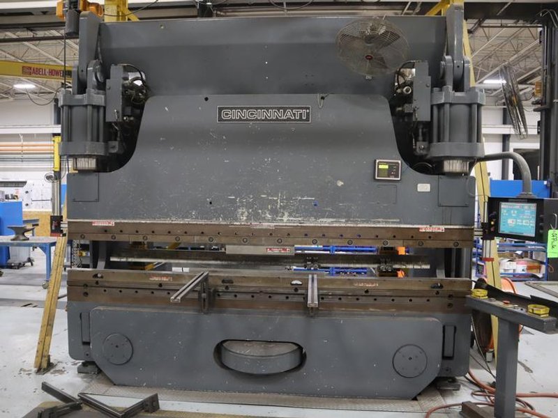 Cincinnati 350 FMII x 10 FT CNC Hydraulic Press Brake with Ram Tilt and Crowning