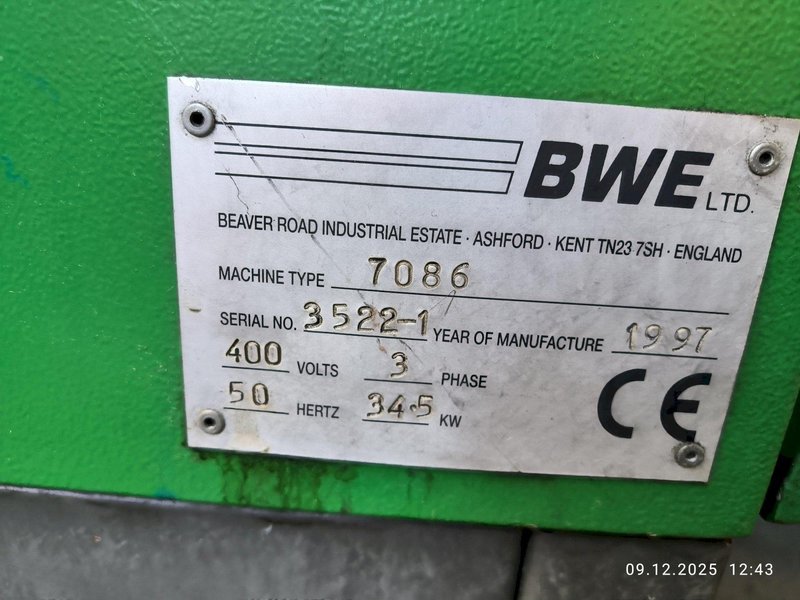 BWE 350/200 COPPER &amp; BRASS CONTINUOUS EXTRUSION/CONFORM/CONCLAD LINE