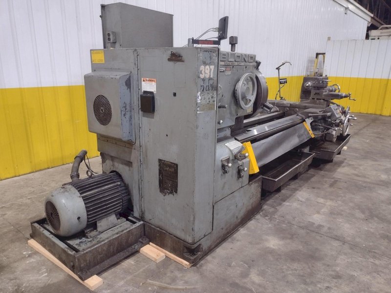 32" X 96" LEBLOND MODEL #3220NF HEAVY PATTERN ENGINE LATHE 2.75"
 HOLE : YOBRO #25769