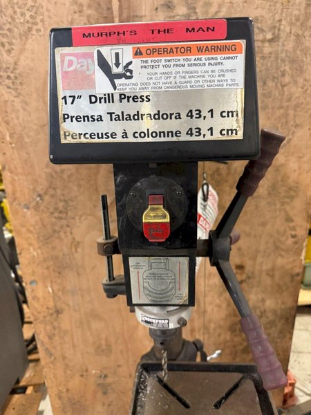 DAYTON 3Z19E 17″ DRILL PRESS USED