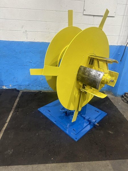 2500 LB SAMCO DOUBLE END COIL REEL: STOCK #77470