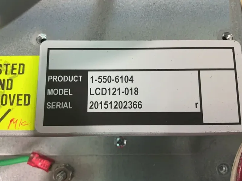 SIEMENS ACRAMATIC 850SX MONITOR CONTROL PANEL   -  LCD121-018 / 3-711-2699G01