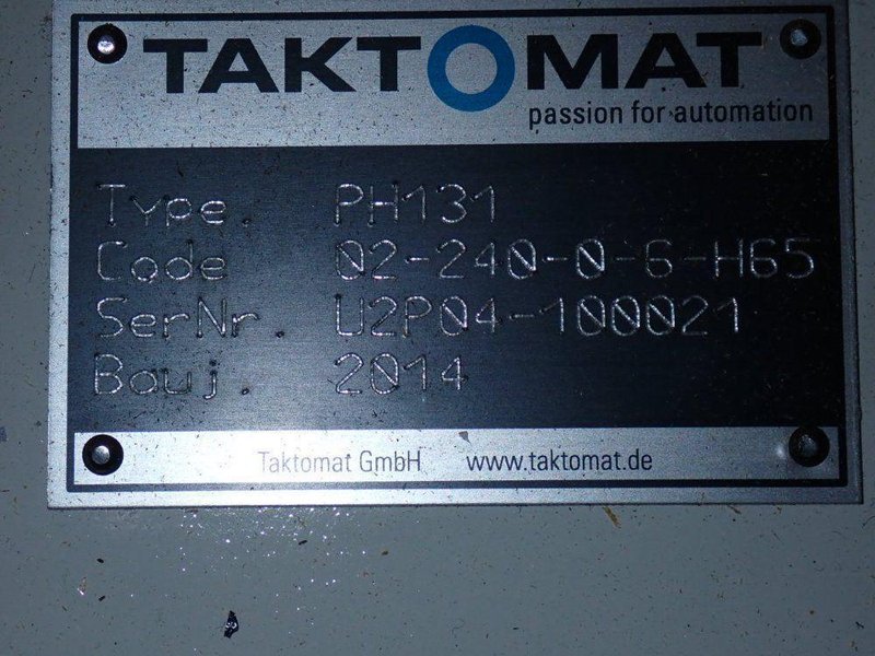 TAKTOMAT ROTARY TABLE  -  PH131