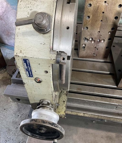 3.5" TOS MODEL #W9 ROTARY TABLE HORIZONTAL BORING MILL 1980 : YOBRO 25160