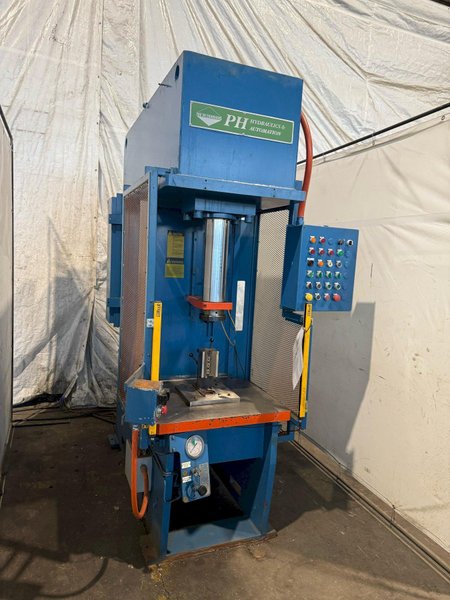 50-TON PH OGF-50 HYDRAULIC C-FRAME PRESS. STOCK #1112425