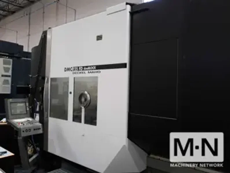 Deckel Maho DMC 125 FD Duoblock 5-Axis CNC Universal Machining Center w/ Dual Pallet System, 2007