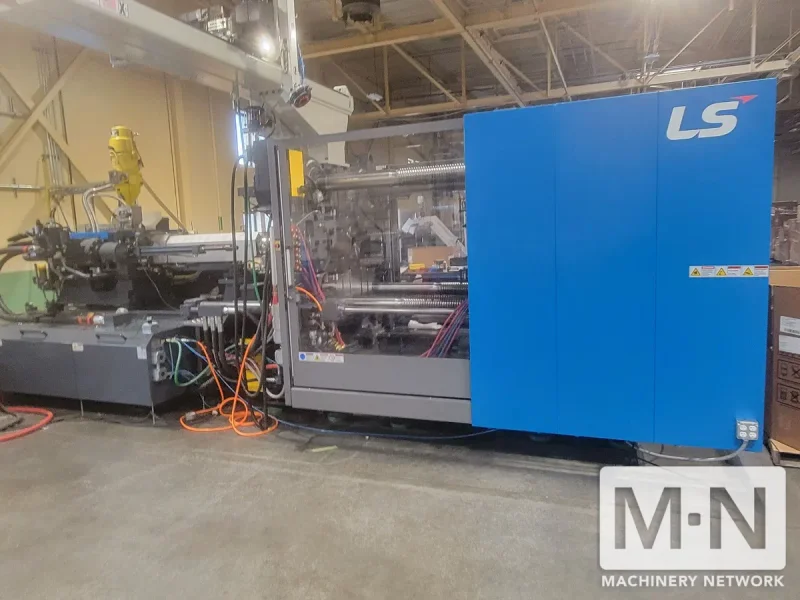 660 TON 60 OZ LS MTRON MODEL LSG600Hi35 INJECTION MOLDING MACHINE MFG 2023 DELIVERED NEW 2025 LOW HOURS
