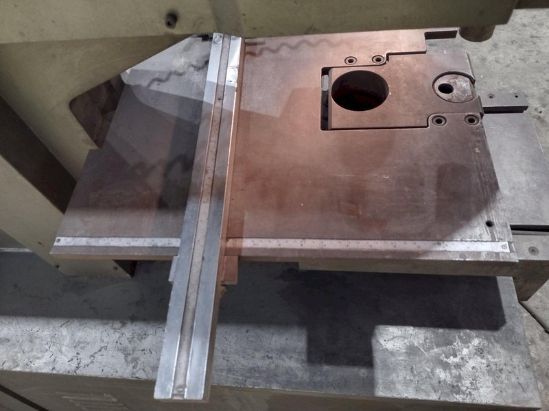 135 TON SPARTAN MODEL #IW135DX HYDRAULIC IRONWORKER: YOBRO #24716