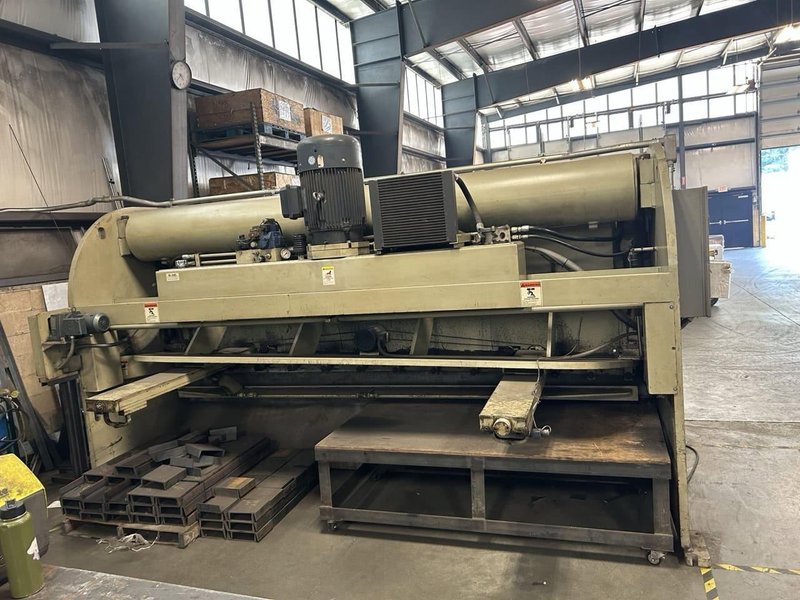 1/2” x 12’ AccurShear 650012 Hydraulic Power Squaring Shear, 2006 – Backgauge