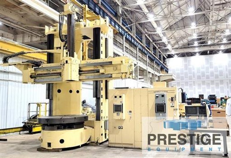 Giddings &amp; Lewis 72&quot; High Column CNC Vertical Boring Mill