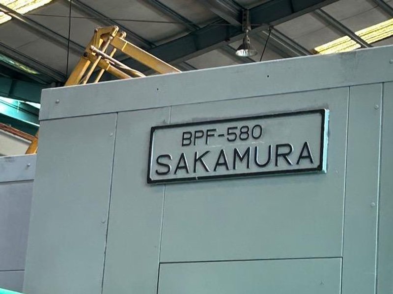 SAKAMURA #BPF-580, HEAVY DUTY LONG/SHORT 6-STATION, 5-DIE PARTS FORMER