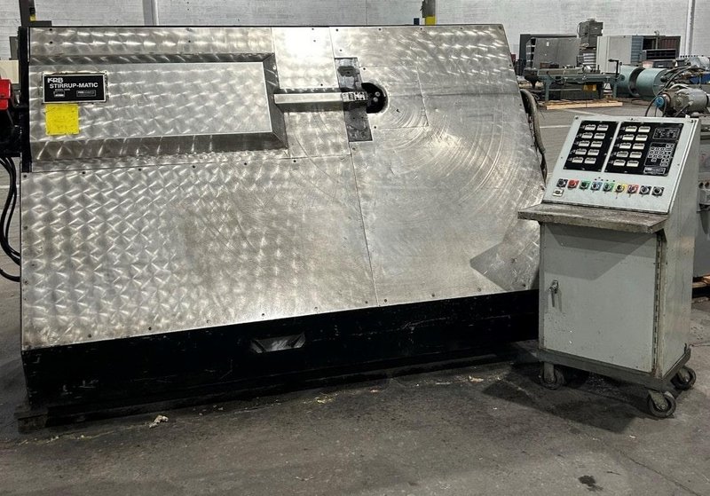 KRB Model 34518 STIRRUP-Matic Automatic Rebar Former/Shear