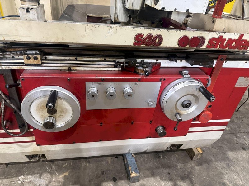 8.9" SWING x 25" CENTERS STUDER MODEL #S40-2 CYLINDRICAL GRINDER: YOBRO #25369