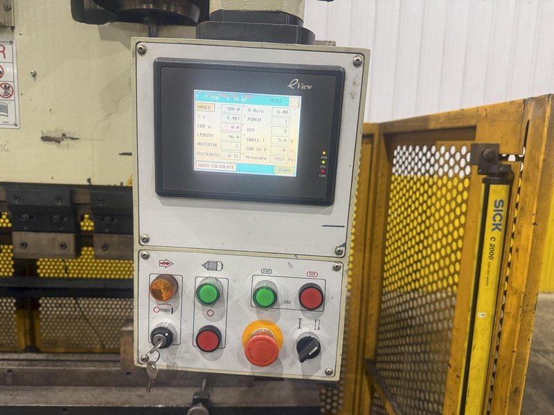 200 TON X 13' U.S. INDUSTRIAL MODEL #US-20012-AC CNC 2-AXIS HYDRAULIC PRESS BRAKE: YOBRO #26157