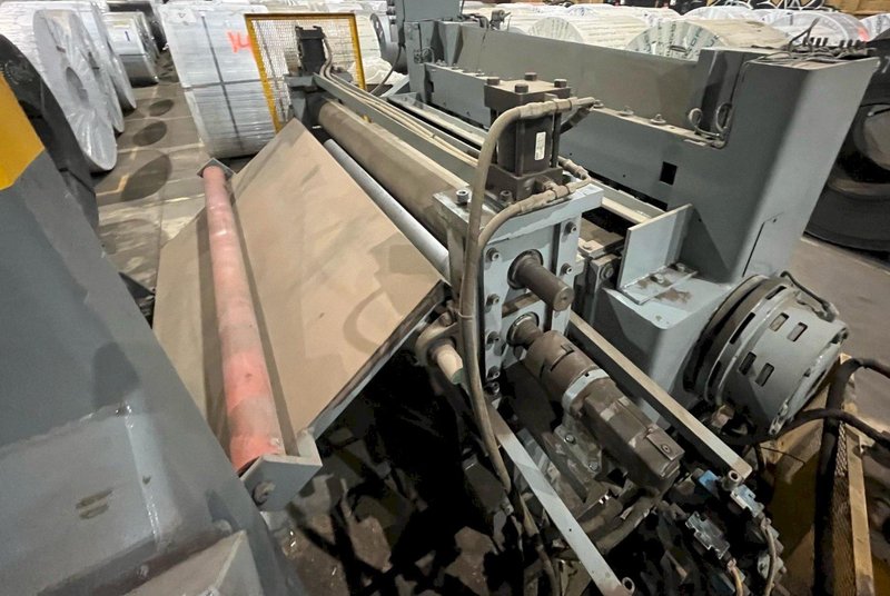 72" COIL PREP STATION WITH NIAGARA SHEAR STOCK #3626