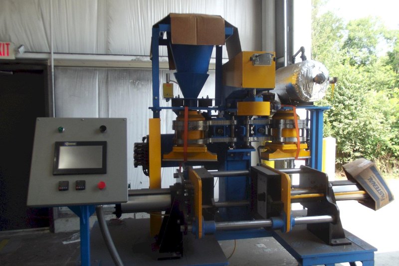 completely rebuilt Redford model cb16 cold box core machine with plc controls and mixer