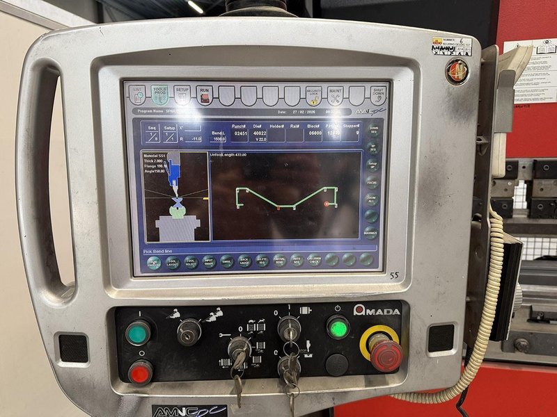 Amada - HFP 130 ton x 4100 mm CNC