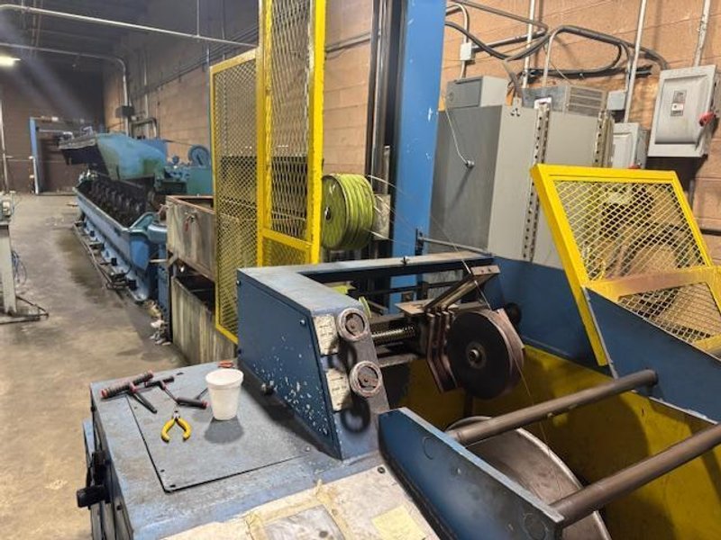 3/8&quot; Vaughn Model 10 DST 10 Die Wire Drawing Machine (14508)