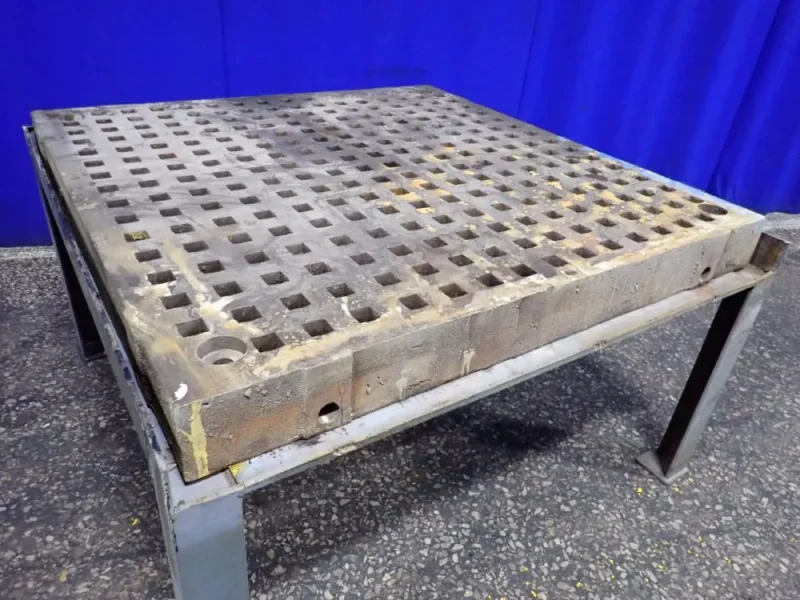60" X 60" WELDING TABLE