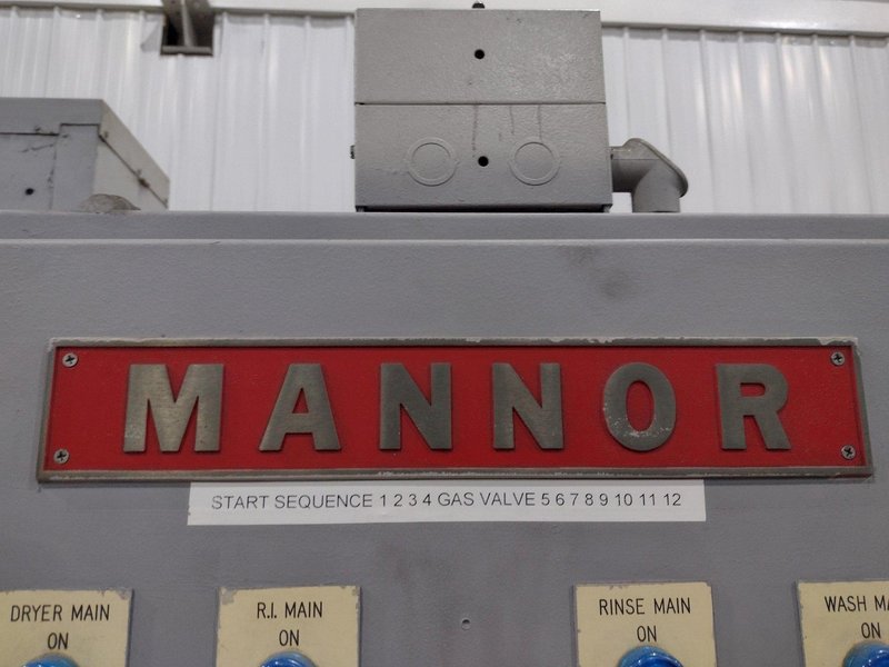 #21982, 20&quot; W X 8&quot; H MANOR MODEL #JS-552M-B20 STAINLESS STEEL BELT CONVEYOR WASHER: STOCK #21982