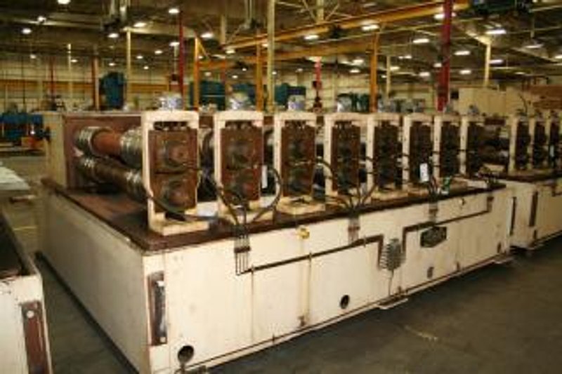 32 STAND X 4 1/2&quot; X 70&quot; TISHKEN ROLLFORMER: STOCK #10266