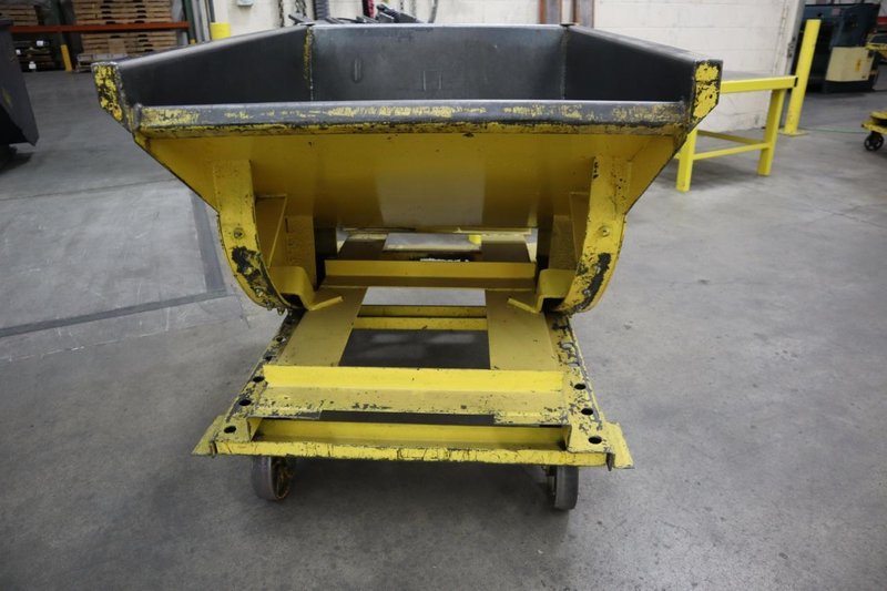 Scrap Hopper (Self Dumping) with Fork Slots- Auction Item