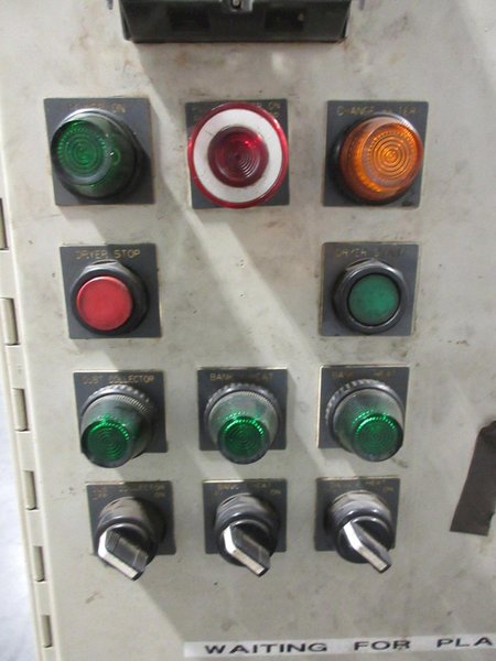 Torex T6020-D Conduction Heated Rotary Dryer, 14 ft Capacity, with Control Unit- Auction Item