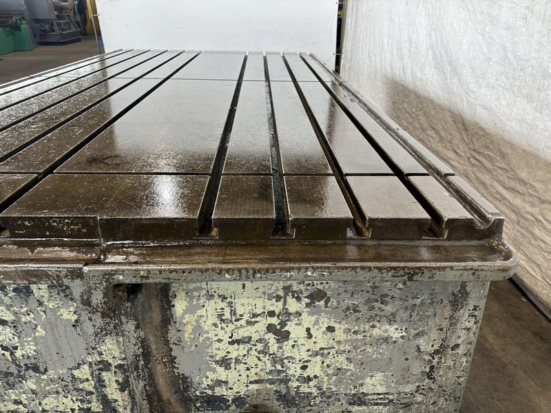 68&quot; X 124&quot; T SLOTTED WITH LEG SUPPORTS. STOCK # 0312623