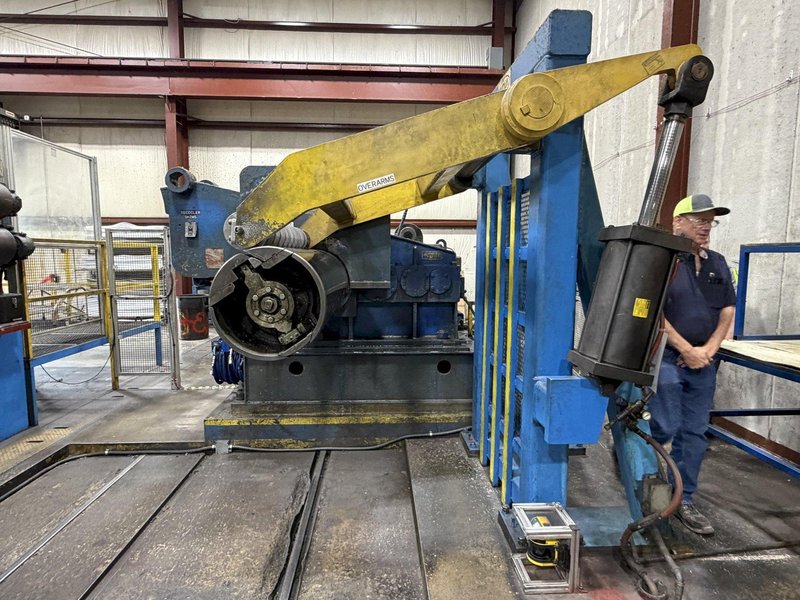 54" x 40,000 LB LOOPCO SLITTING LINE. STOCK # 0651226