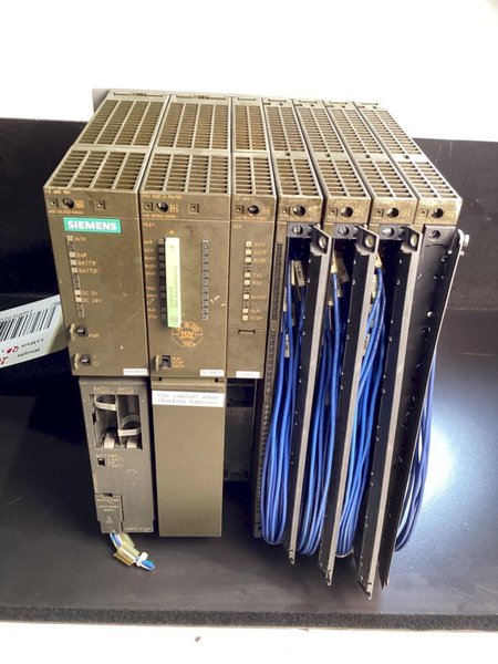 SIEMENS S7-400 Combo PS405 CPU416F PN/DP CP443-1 + (4) SM422 Modules USED