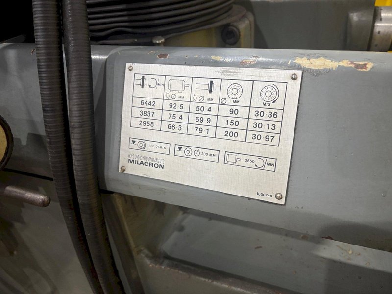 #2 CINCINNATI MILACRON TOOL &amp; CUTTER GRINDER: YOBRO #24343