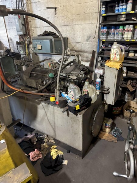 400 TON X 108&quot; CHAMBERSBURGH WHEEL PRESS. STOCK # 0889025