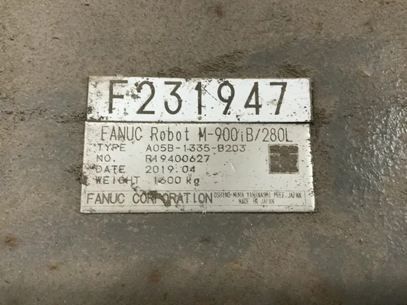 FANUC ROBOT ARM  -  M-900IB/280L