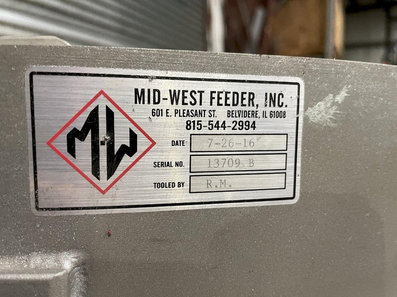 36" CCW Midwest Vibratory Bowl