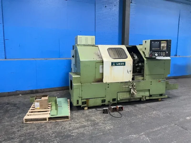 OKUMA 22” X 24” CNC LATHE  -  LB25