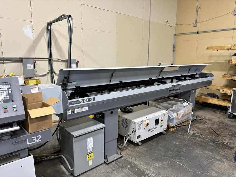Citizen L32-1M8 Swiss Lathe, 2015 – Bar Loader, Mist Collector