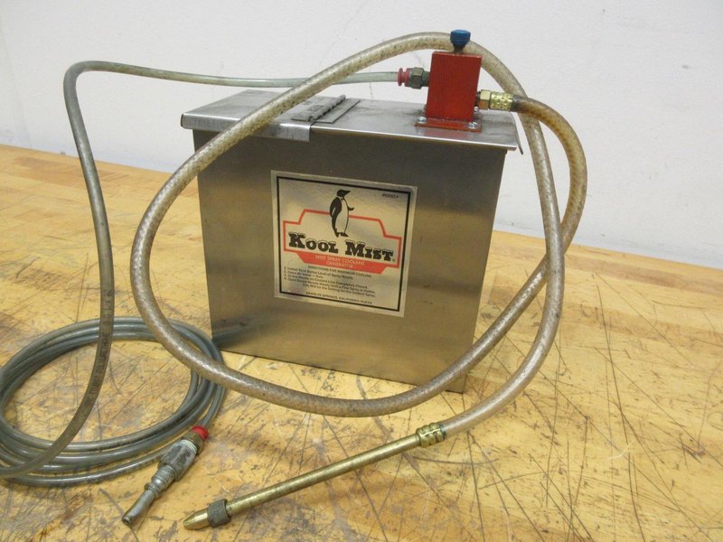 Kool Mist, Air Powered Mist Spray Coolant Generator with 1 Gallon Stainless Tank- Auction Item