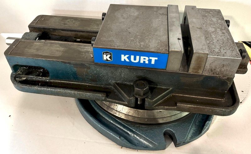 8&quot; Kurt Vise No. D810, 10&quot; Maximum Opening, Swivel Base
