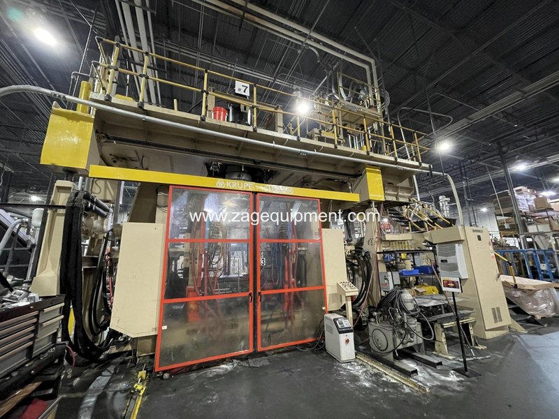 Kautex Used KB 250/64 Blow Molding Machine, Single Head, 50 lbs.