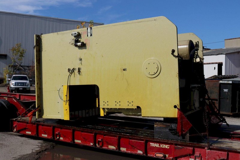 220 TON STAMEC GAP FRAME DOUBLE CRANK PRESS: STOCK #73494