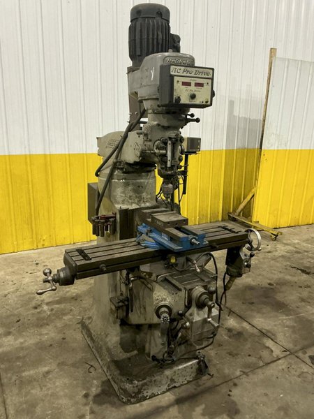 2 HP X 9" X 42" BRIDEPORT SERIES IVERTICAL RAM TYPE KNEE MILL: YOBRO #24264