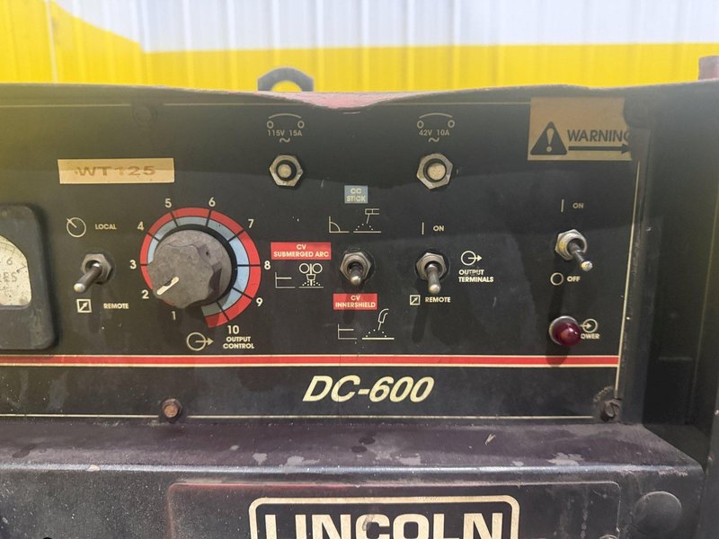 LINCOLN ELECTRIC DC-600 IDEALARC DC ARC WELDER: YOBRO #24625