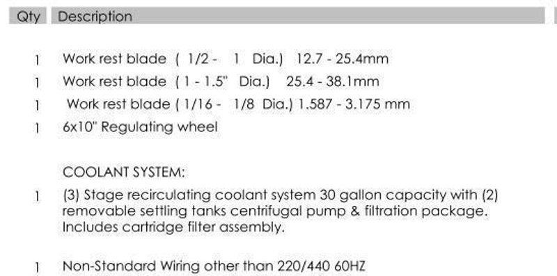 Glebar GT-610 Infeed/Thrufeed Centerless Grinder, 2022- Feedall Feed System, Open to Offers!