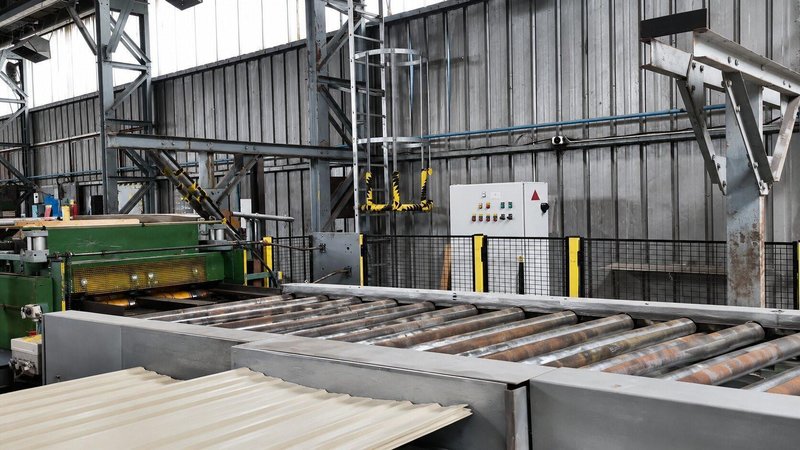 Dimeco - Profiling line Silo panels 1000 mm