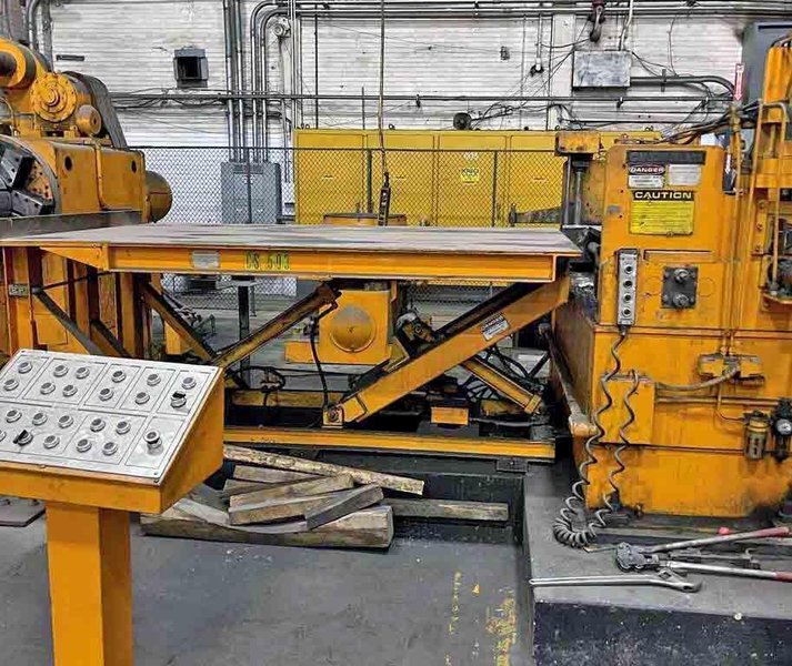 72&quot; x 8.00&quot; x 60,000# Cincinnati Slitting Line STOCK #2947