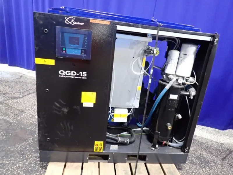 QUINCY COMPRESSOR 11 KW AIR COMPRESSOR  -  QGD-15